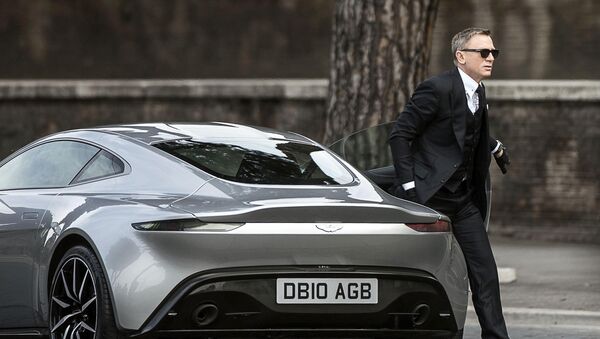 Actor británico Daniel Craig durante rodaje de película Spectre (Archivo) - Sputnik Mundo