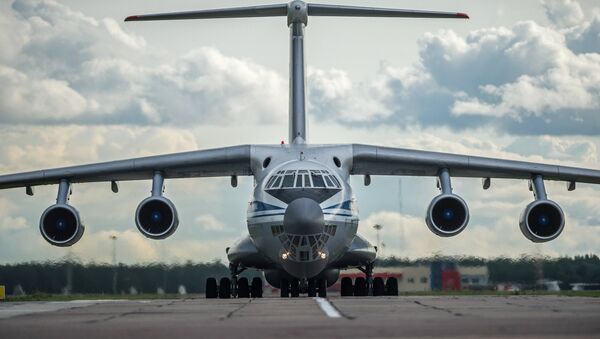 El avión Il-76 ruso - Sputnik Mundo