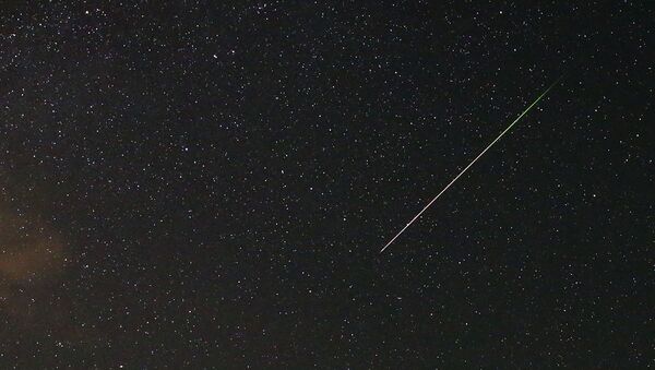 Caída de un meteorito (imagenreferencial) - Sputnik Mundo
