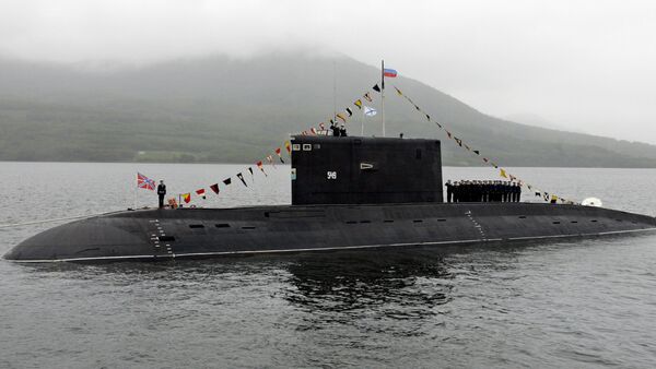 Submarino ruso del proyecto 877 Paltus - Sputnik Mundo