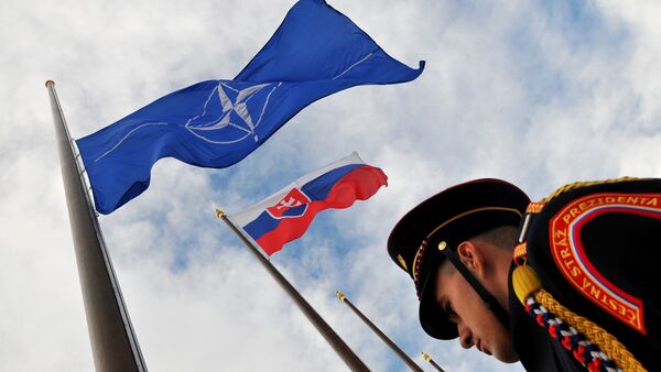 Bandera de la OTAN - Sputnik Mundo