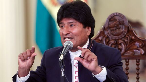 Evo Morales (archivo) - Sputnik Mundo