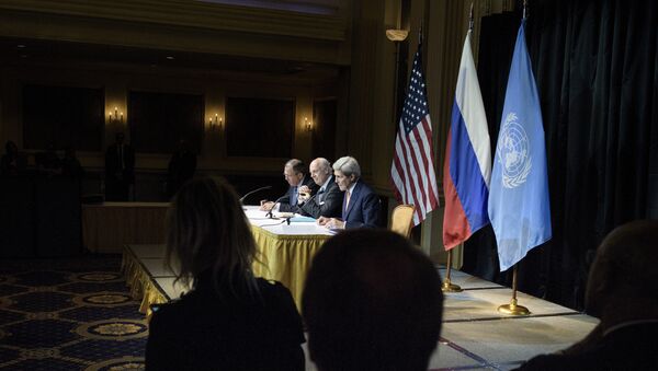 Consultas sobre Siria en Viena en octubre de 2015 - Sputnik Mundo