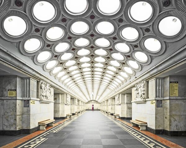La fascinante belleza del metro de Moscú - Sputnik Mundo