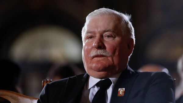 Lech Walesa, expresidente polaco (archivo) - Sputnik Mundo