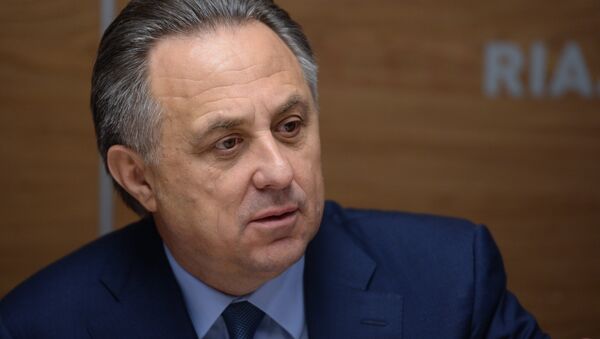 Vitali Mutkó, ministro de Deportes de Rusia - Sputnik Mundo