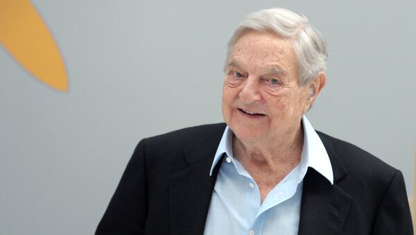 George Soros, magnate húngaro - Sputnik Mundo