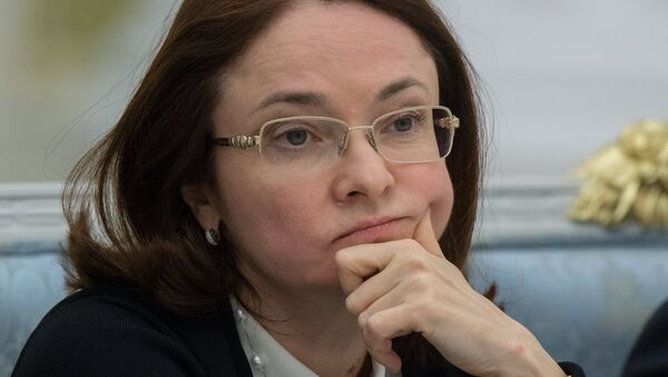 Elvira Nabiúlina, jefa del Banco Central de Rusia - Sputnik Mundo