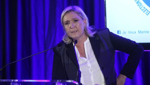 President of France's far right National Front party Marine Le Pen - Sputnik Mundo