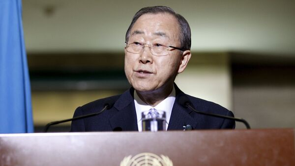 U.N. Secretary-General Ban Ki-Moon - Sputnik Mundo