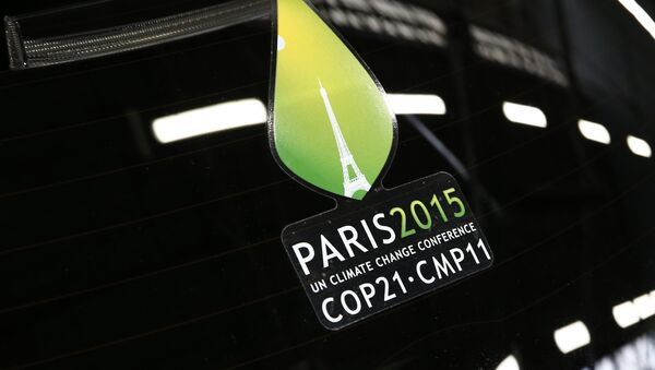 Logo de XXI Conferencia sobre el Cambio Climático (COP21) - Sputnik Mundo