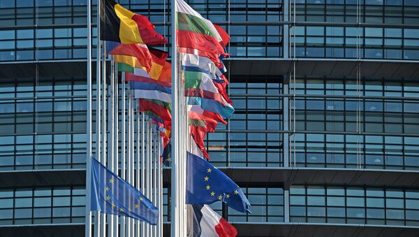 Banderas de los países de la Unión Europea - Sputnik Mundo
