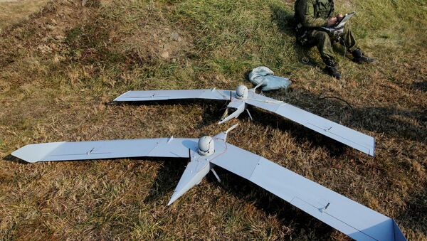 Drones rusos del complejo Zastava (archivo) - Sputnik Mundo