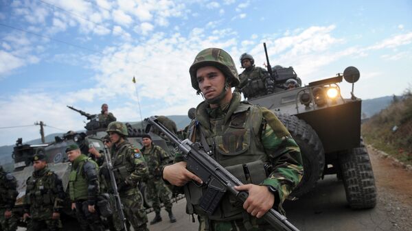 Soldados de KFOR en Kosovo - Sputnik Mundo