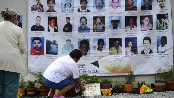 Fotos de los desaparecidos en Colombia (archivo) - Sputnik Mundo
