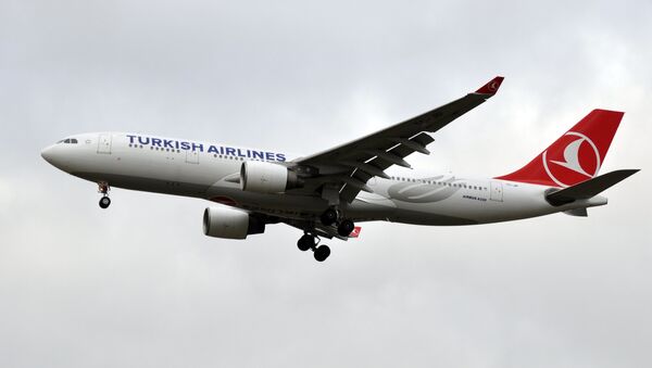Avión Airbus 330 de Turkish Airlines - Sputnik Mundo