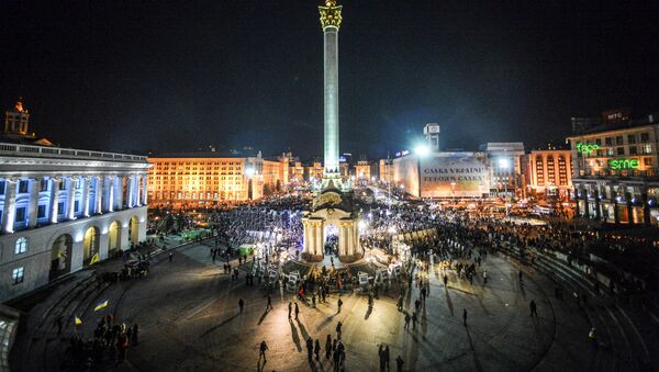 El Maidán Nezalézhnosti (Plaza de la Independencia) de Kiev (archivo) - Sputnik Mundo