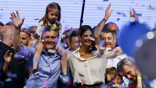 El presidente electo de Argentina Mauricio Macri - Sputnik Mundo