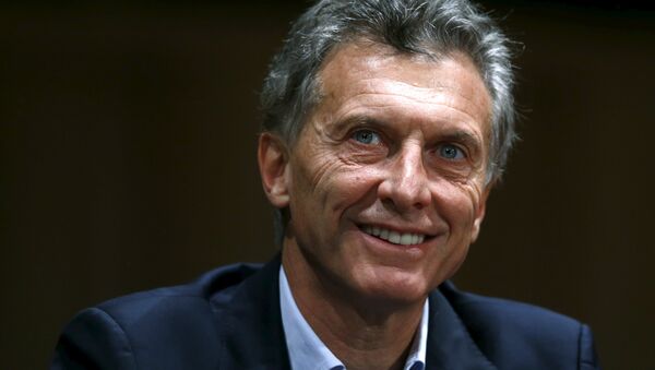 Mauricio Macri, presidente electo de la República Argentina - Sputnik Mundo