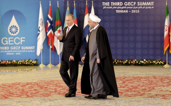 Visita de Vladímir Putin a Irán - Sputnik Mundo