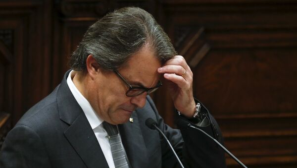 Artur Mas, expresidente catalán - Sputnik Mundo