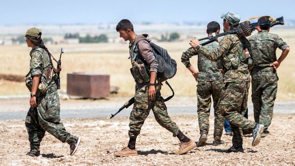 Combatientes del YPG (archivo) - Sputnik Mundo