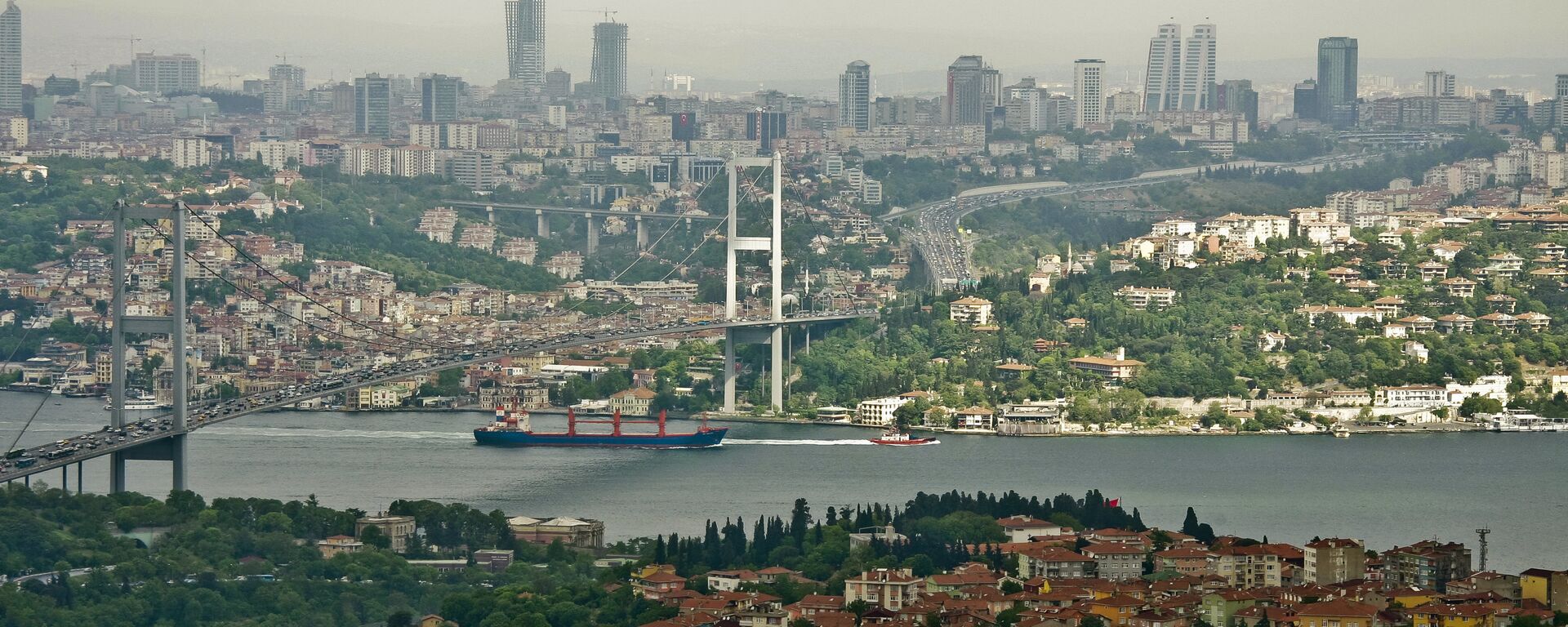 El estrecho de Bósforo en Estambul - Sputnik Mundo, 1920, 16.06.2017
