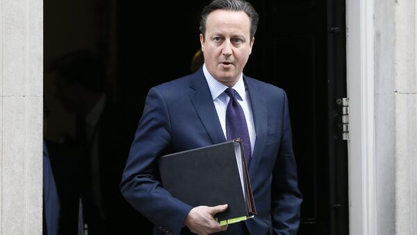 David Cameron, primer ministro del Reino Unido - Sputnik Mundo