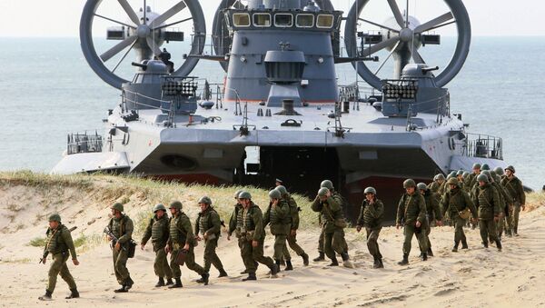 “Muerte negra” o la infantería naval de Rusia - Sputnik Mundo