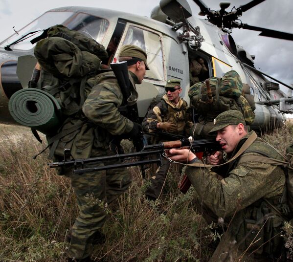 “Muerte negra” o la infantería naval de Rusia - Sputnik Mundo
