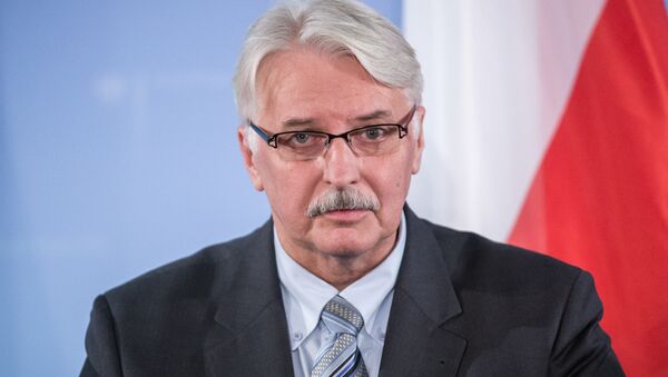 Witold Waszczykowski, ministro de Relaciones Exteriores de Polonia (archivo) - Sputnik Mundo