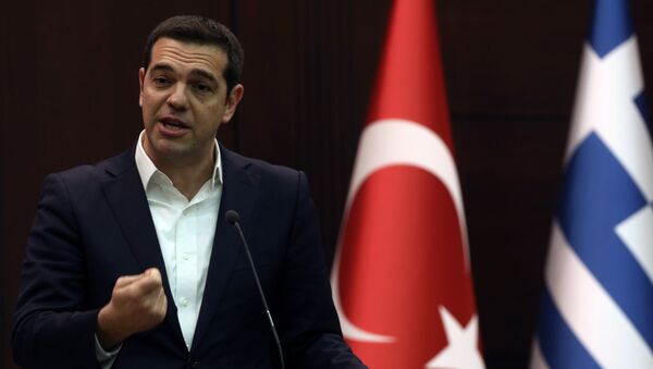 Alexis Tsipras, primer ministo griego - Sputnik Mundo