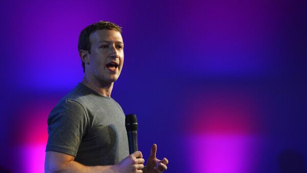 Mark Zuckerberg, fundador y presidente de Facebook - Sputnik Mundo