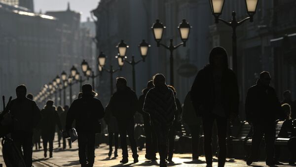 Una de las calles de Moscú - Sputnik Mundo