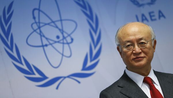El director general del Organismo Internacional de Energía Atómica (OIEA), Yukiya Amano - Sputnik Mundo