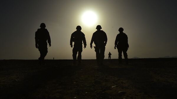 Unos soldados en Afganistán (imagen referencial) - Sputnik Mundo