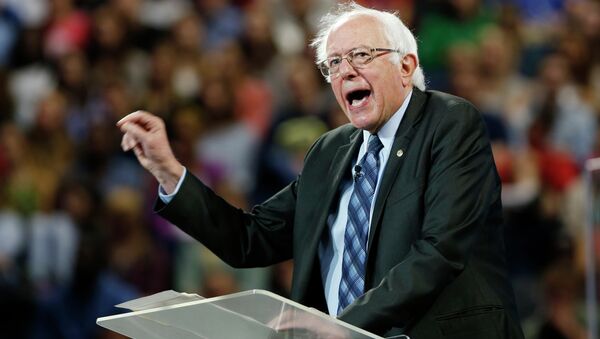 Bernie Sanders, el aspirante a la presidencia de EEUU por el Partido Demócrata - Sputnik Mundo