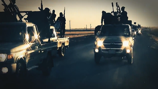 Yihadistas del grupo terrorista Daesh - Sputnik Mundo