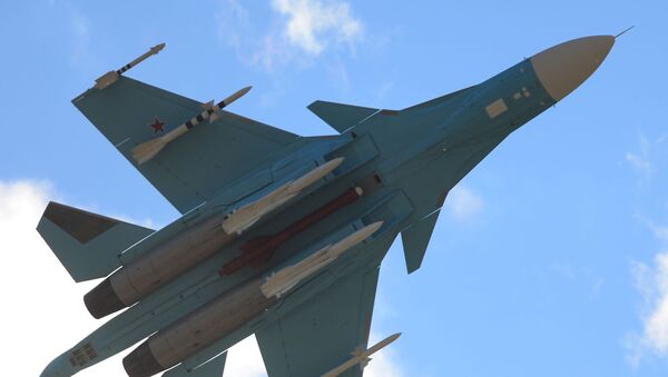 Bombardero táctico Su-34 - Sputnik Mundo