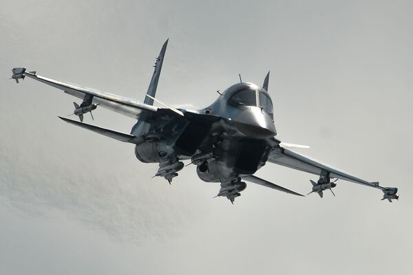 Caza ruso Su-34 - Sputnik Mundo