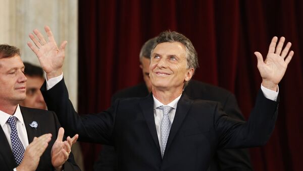 Mauricio Macri, el presidente de Argentina - Sputnik Mundo