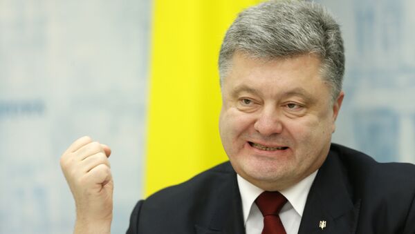 Petró Poroshenko, presidente de Ucrania (archivo) - Sputnik Mundo