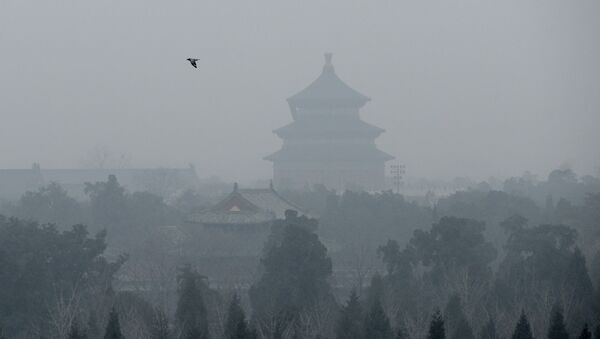 Contaminación del aire en China - Sputnik Mundo