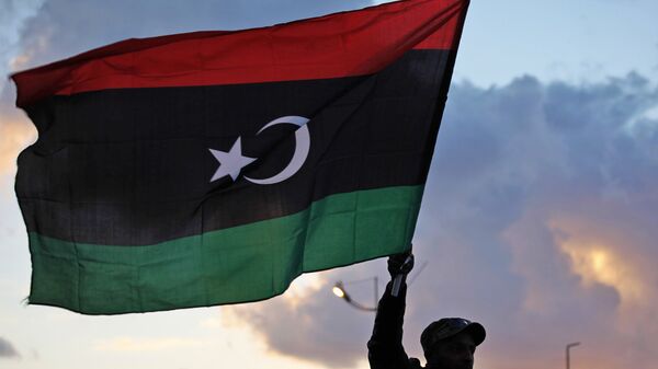 La bandera libia - Sputnik Mundo