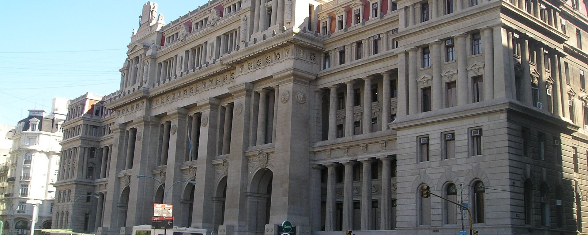 Palacio de Justicia, sede de la Corte Suprema de Justicia de Argentina - Sputnik Mundo, 1920, 27.04.2022