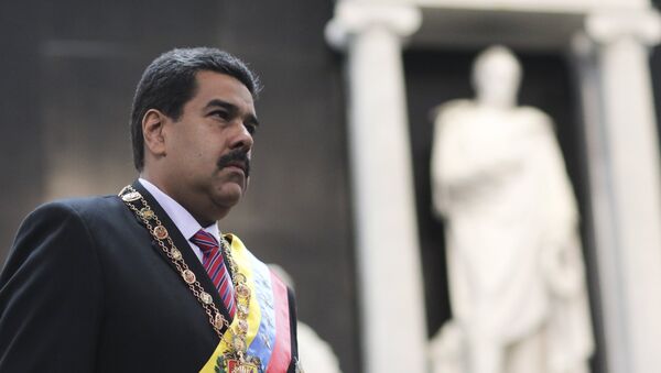 Nicolás Maduro, presidente de Venezuela, durante la conmemoración del aniversario de la muerte del libertador Simón Bolívar - Sputnik Mundo