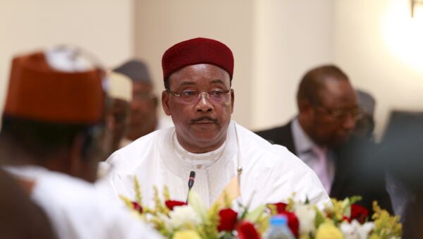 Mahamadou Issoufou, presidente de Niger - Sputnik Mundo