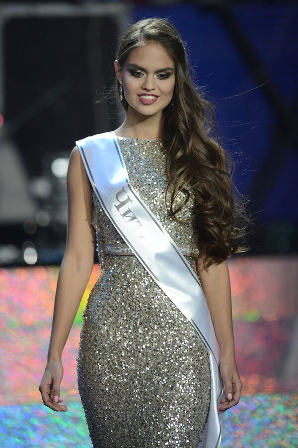 La primera finalista del concurso Miss Rusia 2015 Vladislava Yevtushenko - Sputnik Mundo