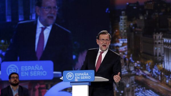Mariano Rajoy, primer ministro de España - Sputnik Mundo