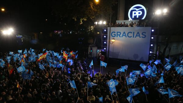 Los resultados definitivos confirman la victoria del partido de Rajoy - Sputnik Mundo